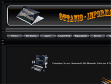 Tablet Screenshot of ottavio-informatik.com